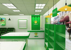 上海最新食品專賣店設計 機綠色食品專賣店標志設計 食品專賣店設計 上海食品專賣店設計公司選亙一設計